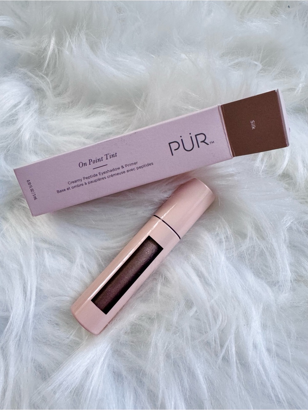PÜR On Point Tint Creamy Eyeshadow & Primer — Silk Pink